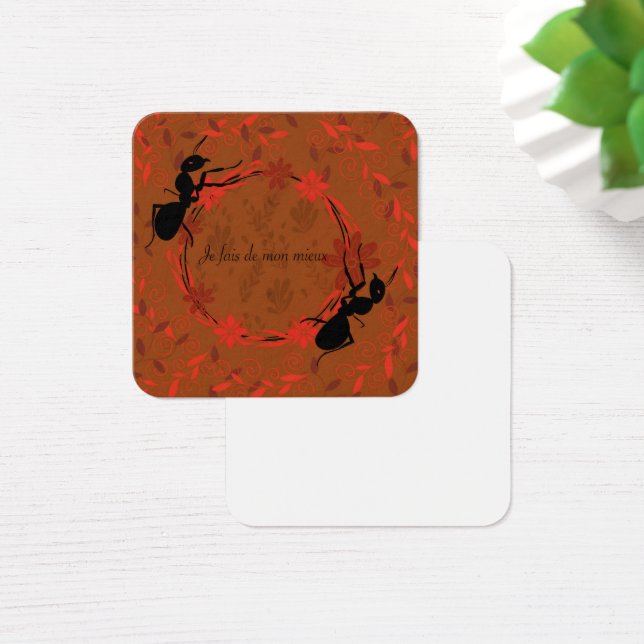 fourmi, afirmación positiva, frase inspiradora (Escritorio)