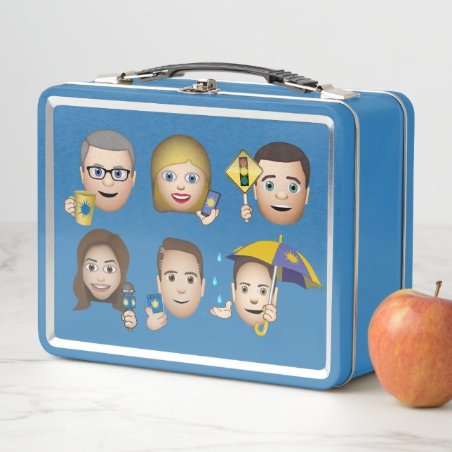 FOX 4 Buenas Emojis Caja de almuerzo (In situ)