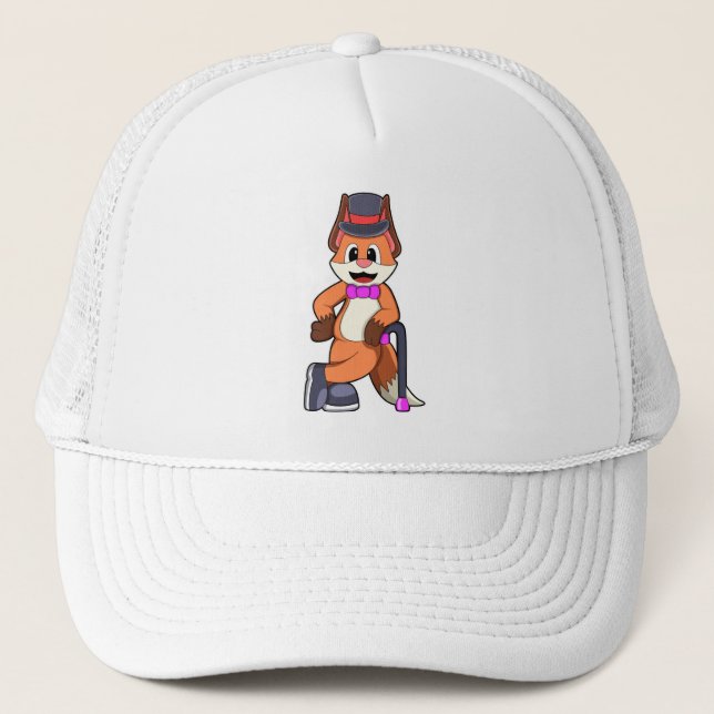 Fox como Caballero con Gorra y Palo (Anverso)