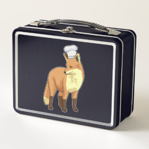 Fox como cocinero con gorra de chef