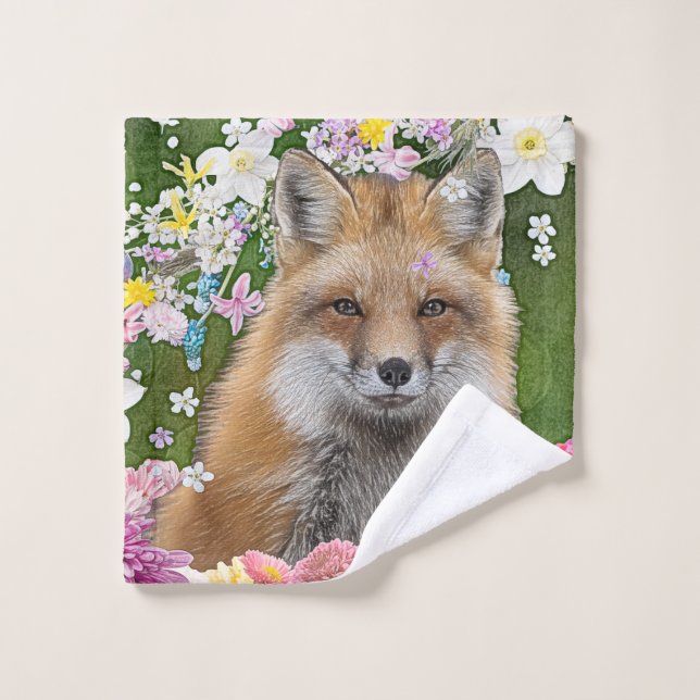 Fox de Flores (Toallita)