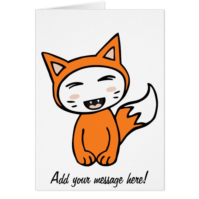 Fox de Kawaii (Frente)