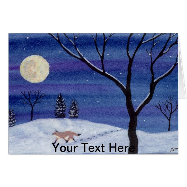 Fox de luna llena (Anverso (Horizontal))