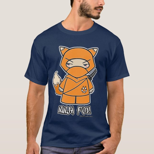 ¡Fox de Ninja! Camiseta (Anverso)
