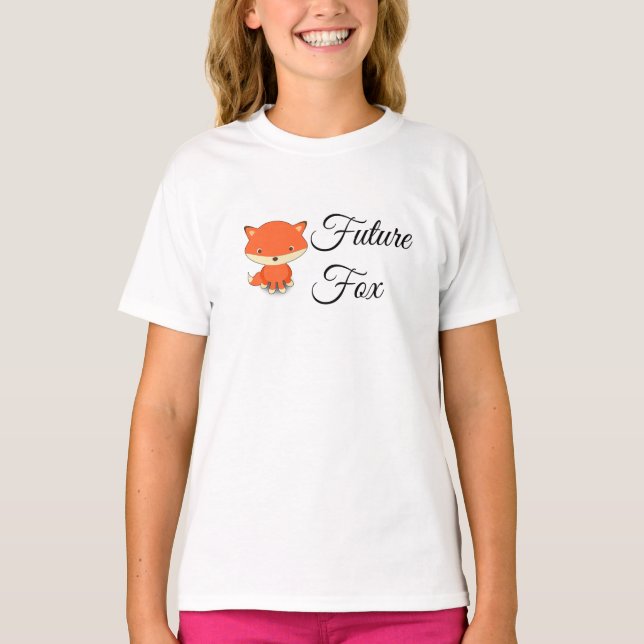 Fox del futuro - Camiseta del campanero del chica (Anverso)