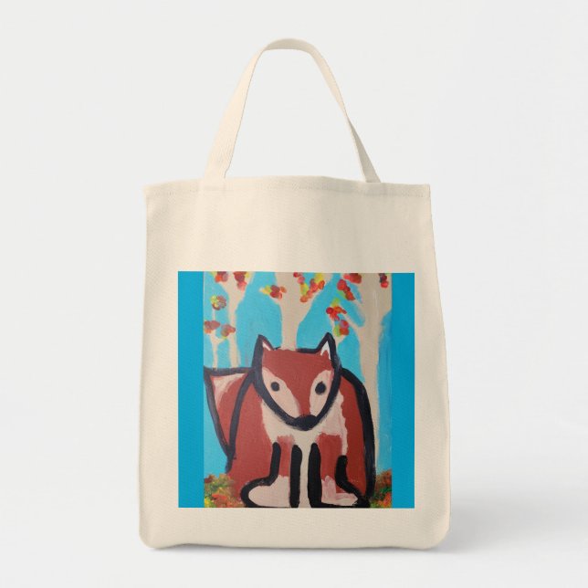 Fox en la bolsa de la tota de los bosques (Frente)