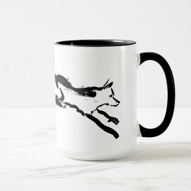 Fox en la taza del funcionamiento (Derecha)