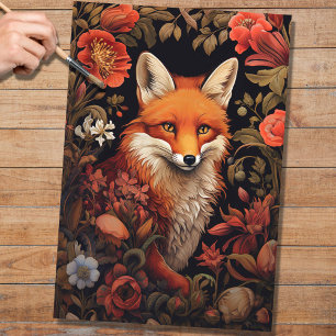 Fox en papel tapiz 4 de descomposición