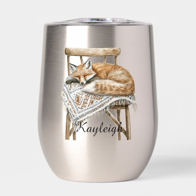 Fox in Chair Christmas (Frente)