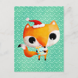 Fox lindo del navidad