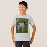 Fox Terrier Con Su Bolla Amarilla, Camiseta Infant