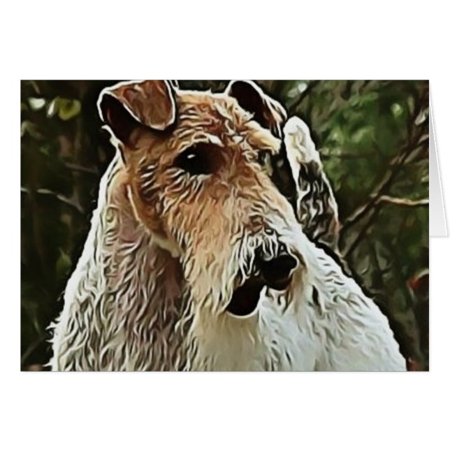 Fox terrier del alambre (Anverso (Horizontal))