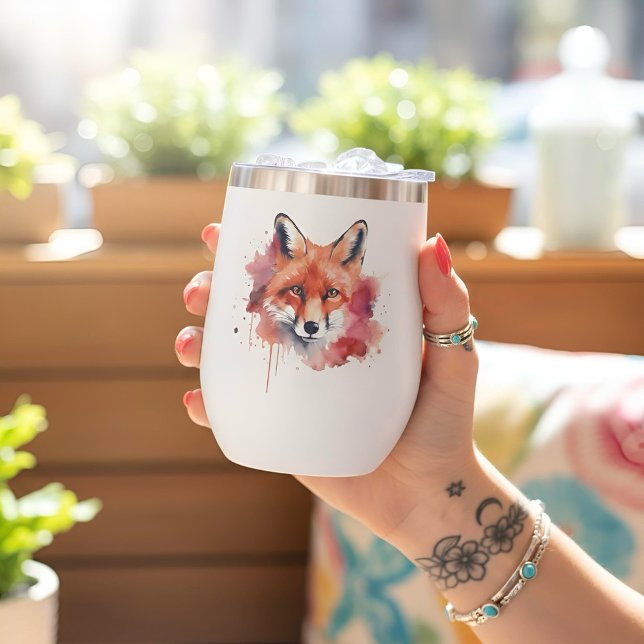 Fox Thermal Wine Tumbler (Subido por el creador)