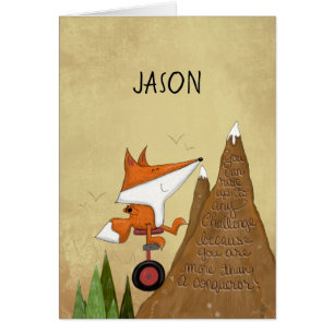 Fox Unicyclist-More than a Conquistador