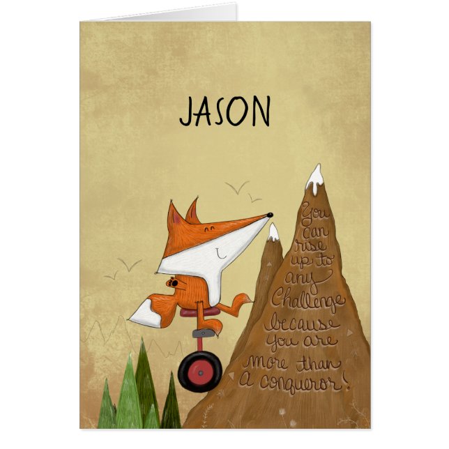 Fox Unicyclist-More than a Conquistador (Frente)