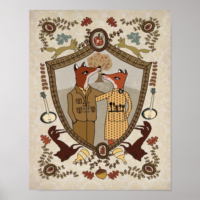 Foxes en la impresión de amor (Frente)