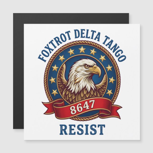 Foxtrot Delta Tango Resistir (Anverso/Reverso)