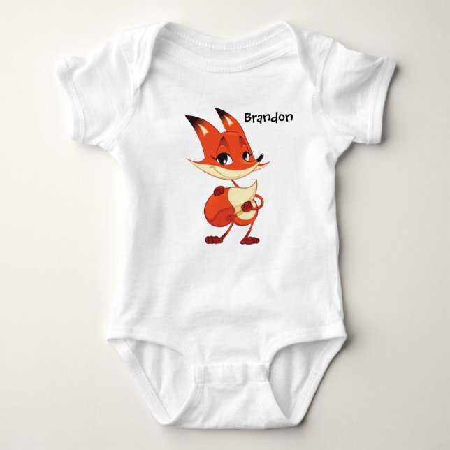 Foxy Baby Jersey Sleeper (Anverso)