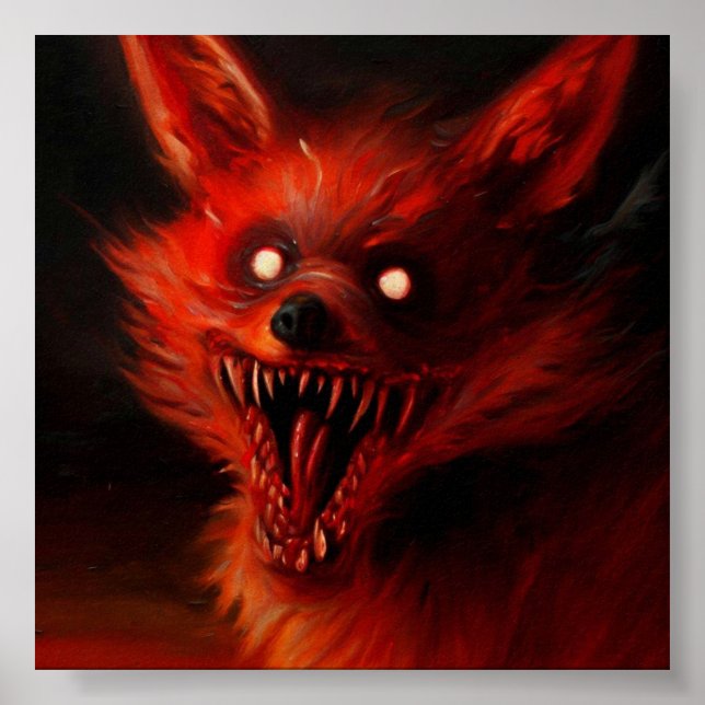 Foxy | Impresión de papel mate (Frente)