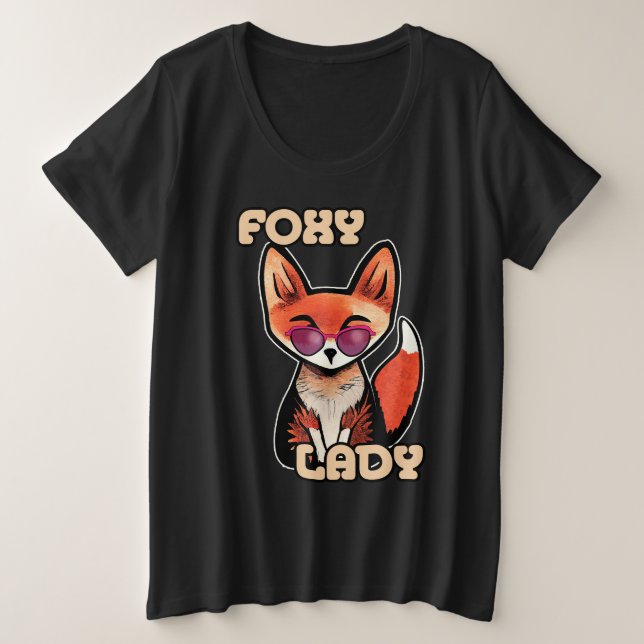 Foxy Lady | Cortar Fox (Anverso del diseño)