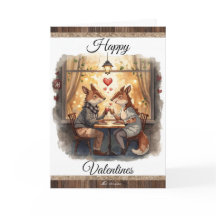 Foxy - Tarjeta Feliz San Valentín