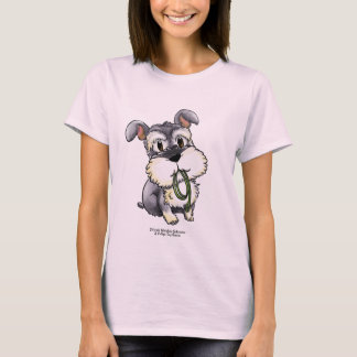 Fozi - camisa de la maternidad del Schnauzer