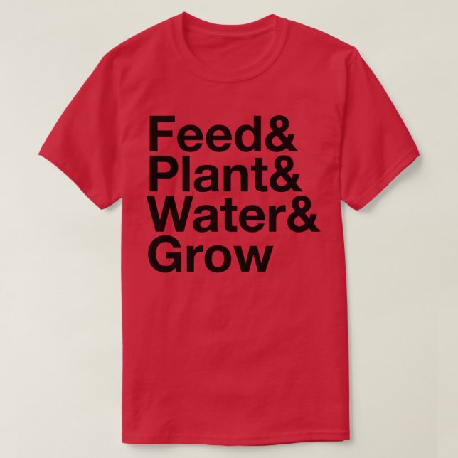FPWG Cómo cultivar para camisetas de color claro (Diseño del anverso)