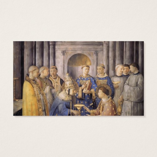 Fra Angelico- St. Peter Consacrates St. Lawrence (Atrás)