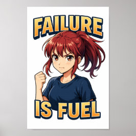 FRACASO ES COMBUSTIBLE - Arte de Chica anime 3D de