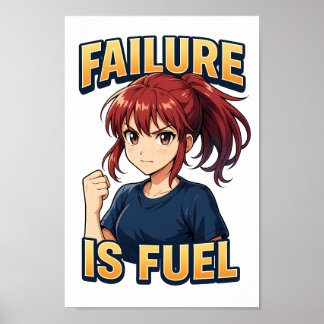 FRACASO ES COMBUSTIBLE - Arte de Chica anime 3D de