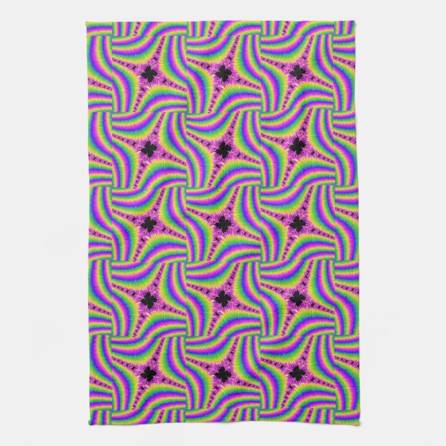 Fractal 114 Toalla de cocina (Vertical)
