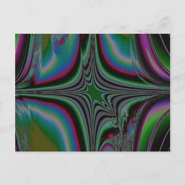 Fractal 14, postal (Anverso)