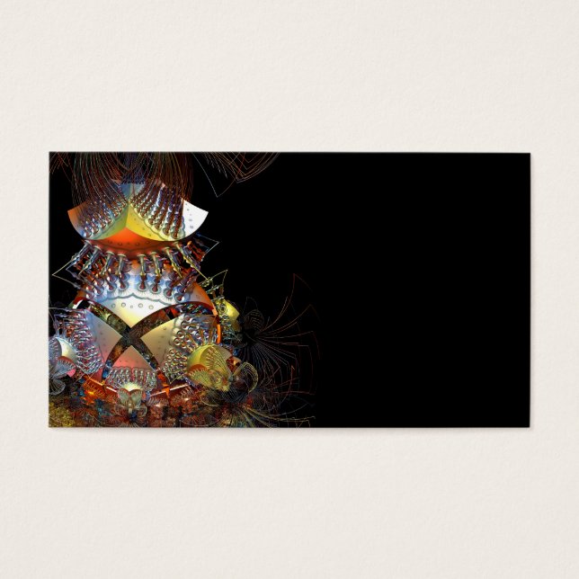 Fractal 3D futurista (Frente)