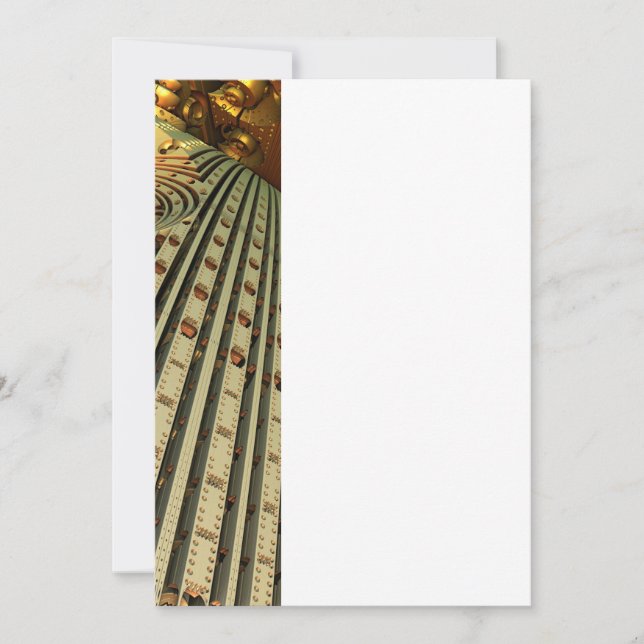 Fractal 3D futurista (Anverso)