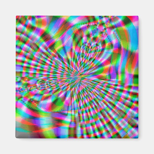 Fractal 74, imán (Frente)