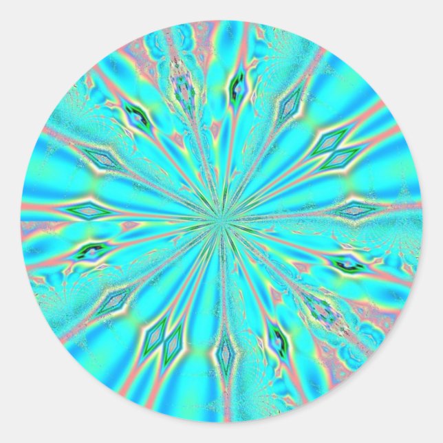 Fractal 88, Pegatinas (Anverso)