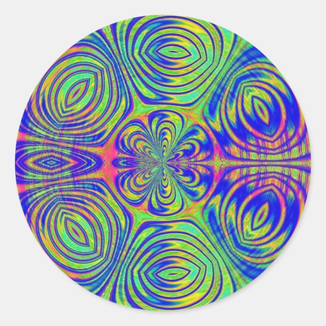 Fractal 96, Pegatinas (Anverso)
