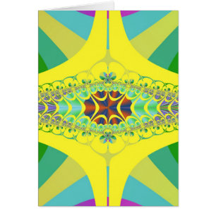 Fractal amarillo del ciempiés