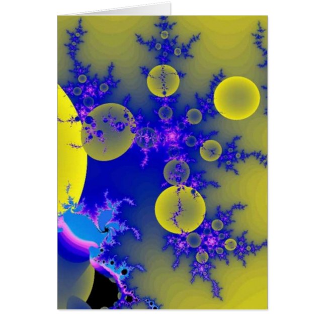 fractal azul y amarillo (Frente)