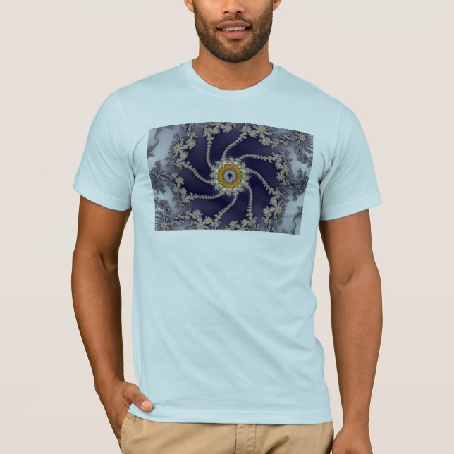 Fractal de arrecife - Camiseta fractal (Anverso)