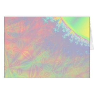 Fractal de la llamarada solar. Extracto colorido