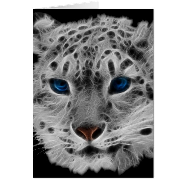 Fractal de leopardo de la nieve (Frente)