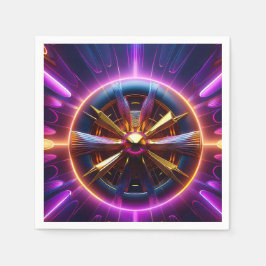 Fractal de Lyapunov Mucha servilleta manipulada