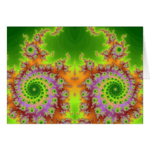 Fractal de ojos verdes