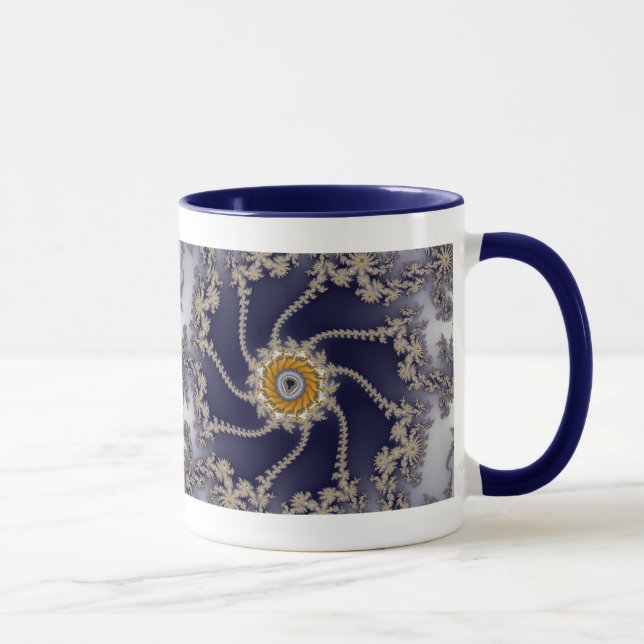 Fractal del filón - taza del fractal (Derecha)