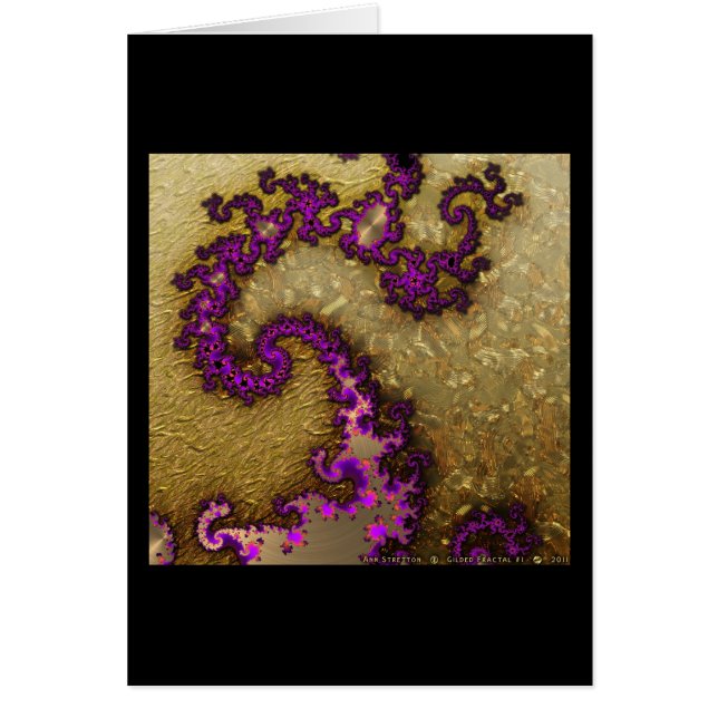 Fractal dorado #1 (Frente)