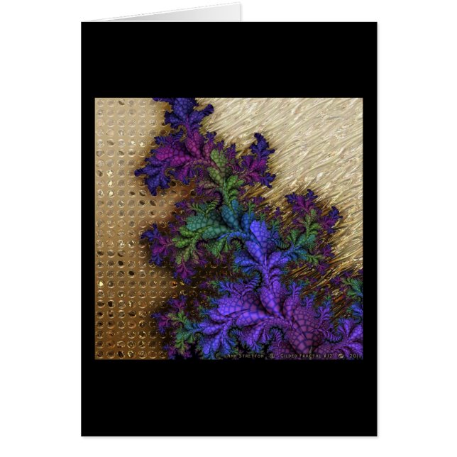 Fractal dorado #12 (Frente)