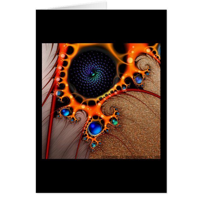 Fractal dorado #7 (Frente)