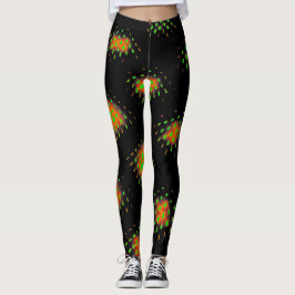 Fractal Energy Burst Leggings
