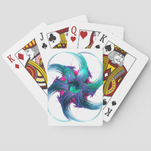 Fractal Fantasy Swirls Cartas De Juego